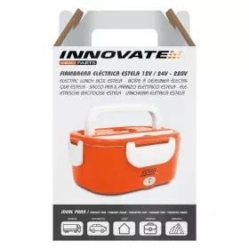 Electric Lunch Box Estela Innovate Orange 12 - 24 V by BigBuy Car, Food storage - Ref: S3722034, Price: 27,67 €, Discount: %