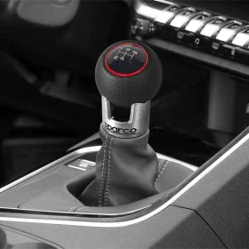 Shift Lever Knob Sparco LAZIO Black/Red by Sparco, Gear Shift Knob - Ref: S3722105, Price: 28,98 €, Discount: %