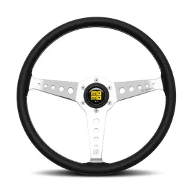 Racing Steering Wheel Momo California Leather Ø 36 cm by Momo, Steering wheels and shafts - Ref: S3722429, Price: 266,76 €, D...