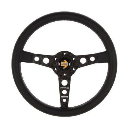 Racing Steering Wheel Momo Black Ø 35 cm by Momo, Steering wheels and shafts - Ref: S3722434, Price: 498,96 €, Discount: %