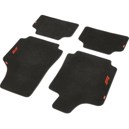 Car Floor Mat Set FORMULA 1 CM470 Black/Red 4 uds by FORMULA 1, Non-Slip Mats - Ref: S3723043, Price: 40,52 €, Discount: %