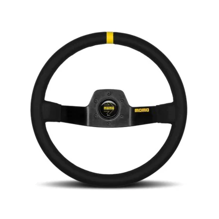 Racing Steering Wheel Momo Black Ø 35 cm by Momo, Steering wheels and shafts - Ref: S3723142, Price: 177,04 €, Discount: %