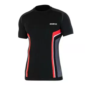 Camisola de Manga Curta Homem Sparco HYPER-T Preto Vermelho M de Sparco, T-shirts e tops - Ref: S3723359, Preço: 55,47 €, Des...