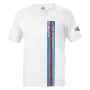 T shirt à manches courtes Sparco BIG STRIPES Blanc (Taille M) de Sparco, T-shirts et tops - Réf : S3723366, Prix : 45,92 €, R...