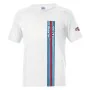 T-shirt à manches courtes homme Sparco Martini Racing Blanc de Sparco, T-shirts et tops - Réf : S3723368, Prix : 45,92 €, Rem...