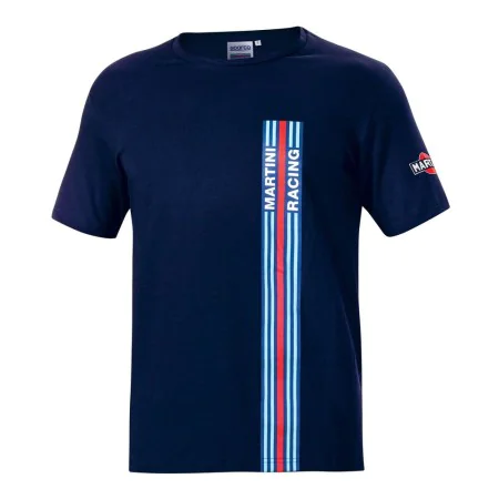 Maglia a Maniche Corte Uomo Sparco Martini Racing Blu Marino (Taglia S) di Sparco, T-shirt e top - Rif: S3723371, Prezzo: 46,...