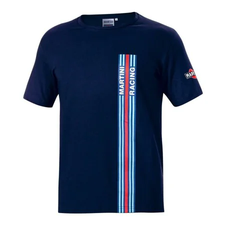 T-shirt à manches courtes homme Sparco Martini Racing Blue marine (Taille M) de Sparco, T-shirts et tops - Réf : S3723372, Pr...