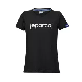 Camiseta de Manga Corta Mujer Sparco S01325NR2M Negro (M) de Sparco, Camisetas y Tops - Ref: S3723529, Precio: 33,35 €, Descu...