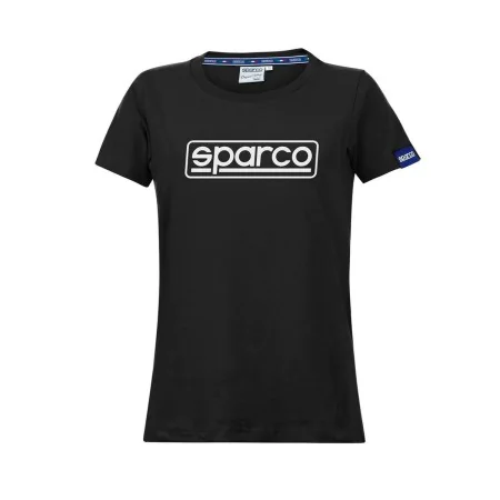 T-shirt à manches courtes femme Sparco S01325NR2M Noir (M) de Sparco, T-shirts et tops - Réf : S3723529, Prix : 32,82 €, Remi...