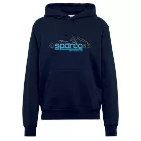 Sweat à capuche Sparco S017024BM0304 Bleu 3-4 Ans de Sparco, Pulls, pulls à capuches et sweatshirts - Réf : S3723805, Prix : ...