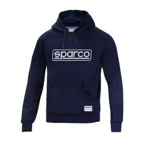 Sweat à capuche Sparco Frame Blue marine S de Sparco, Pulls, pulls à capuches et sweatshirts - Réf : S3723815, Prix : 60,72 €...