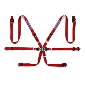 Harnais à 6 points Sparco Martini Racing Rouge 2" de Sparco, Ceintures de sécurité - Réf : S3725254, Prix : 229,37 €, Remise : %