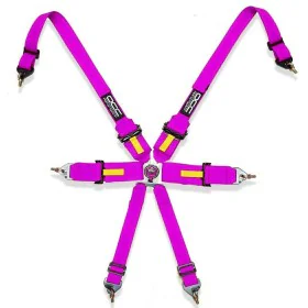 Harness with 6 fastening points OCC Motorsport Pink by OCC Motorsport, Seat Belts - Ref: S3726573, Price: 127,50 €, Discount: %