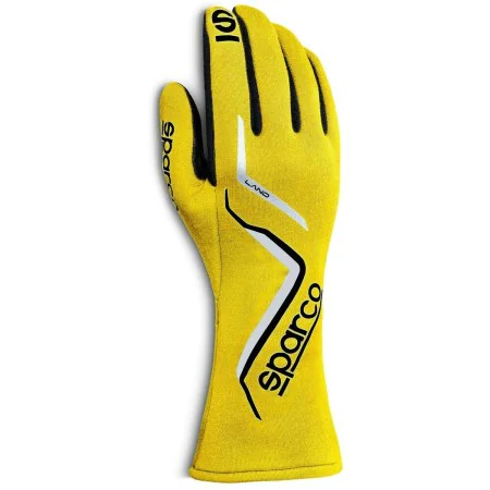 Men's Driving Gloves Sparco LAND Yellow by Sparco, Gloves - Ref: S3727760, Price: 85,97 €, Discount: %