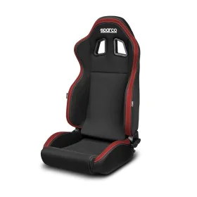 Asiento Racing Sparco R100 Negro/Rojo de Sparco, Asientos, bancadas y accesorios - Ref: S3728555, Precio: 219,52 €, Descuento: %