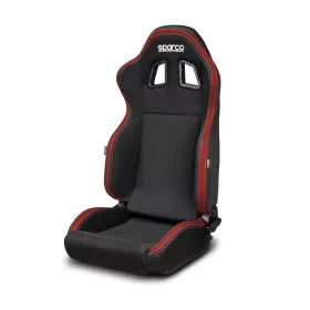 Assento de Corrida Sparco R100 Preto/Vermelho de Sparco, Assentos, bancos e acessórios - Ref: S3728555, Preço: 219,52 €, Desc...