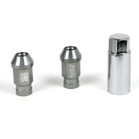 Set Porcas OMP Antracite 40 mm 20 uds M12 x 1,50 de OMP, Parafusos, porcas e cravos de rodas - Ref: S3796213, Preço: 79,12 €,...