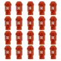 Set Dadi OMP Arancio 40 mm 20 pcs M12 x 1,50 di OMP, Bulloni, dadi e borchie per ruote - Rif: S3796214, Prezzo: 79,12 €, Scon...