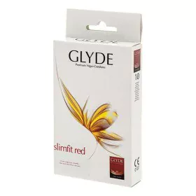 Kondome Glyde Slimfit Red 10 Stück von Glyde, Kondome für Männer - Ref: S4000939, Preis: 7,38 €, Rabatt: %