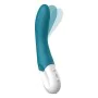 Vibrateur G-Spot Liebe Bend It Bleu foncé Azul Océano 30 x 40 cm de Liebe, Vibrateurs du point G - Réf : S4001089, Prix : 44,...