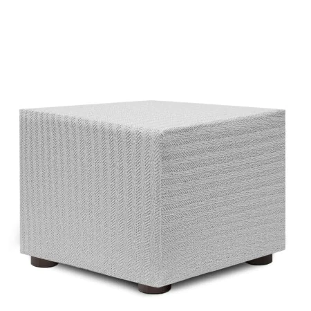 Housse de pouf Eysa JAZ Blanc 65 x 65 x 65 cm de Eysa, Housses de canapé - Réf : D1607624, Prix : 30,86 €, Remise : %