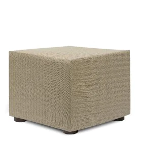 Pouffe cover Eysa JAZ Beige 65 x 65 x 65 cm by Eysa, Sofas & Couches - Ref: D1607625, Price: 28,89 €, Discount: %