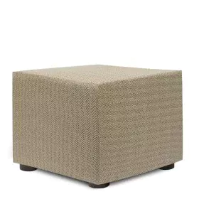 Funda para puf Eysa JAZ Beige 65 x 65 x 65 cm de Eysa, Sofás - Ref: D1607625, Precio: 28,89 €, Descuento: %