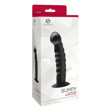 Dildo S Pleasures Bumpy Black by S Pleasures, Classic dildos - Ref: S4001807, Price: 7,84 €, Discount: %