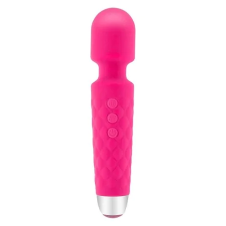 Masseur S Pleasures The Wand Fuchsia Rose Fuchsia de S Pleasures, Vibromasseurs externes - Réf : S4001836, Prix : 18,49 €, Re...