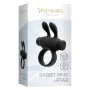 Anneau Pénis S Pleasures Rabbit Noir de S Pleasures, Anneaux de pénis - Réf : S4001881, Prix : 18,43 €, Remise : %