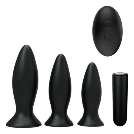 Blackdoor N.11 Plug Duo S Pleasures Nero (3 pcs) di S Pleasures, Plug anali - Rif: S4001926, Prezzo: 32,45 €, Sconto: %