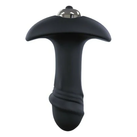 Plug Anal S Pleasures Twist Negro Negro/Plateado de S Pleasures, Plugs - Ref: S4001927, Precio: 9,58 €, Descuento: %