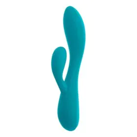 Vibrador Doble Estimulación S Pleasures Turquesa de S Pleasures, Vibradores dobles - Ref: S4001946, Precio: 31,50 €, Descuent...