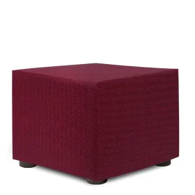 Pouffe cover Eysa JAZ Burgundy 65 x 65 x 65 cm by Eysa, Sofas & Couches - Ref: D1607632, Price: 28,89 €, Discount: %