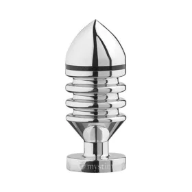 Hector Helix Butt Plug L Mystim Silver (ø 5 cm) by Mystim, Plugs - Ref: S4002316, Price: 75,75 €, Discount: %