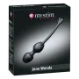 Bolas Vaginais Jane Wonda Kegel Balls Preto Mystim Silicone Silicone/ABS (Ø 3,3 cm) de Mystim, Bolas chinesas - Ref: S4002318...