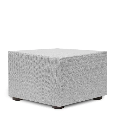 Housse de pouf Eysa JAZ Blanc 100 x 65 x 100 cm de Eysa, Housses de canapé - Réf : D1607634, Prix : 34,58 €, Remise : %