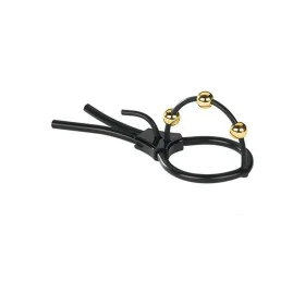 Anel Peniano Pearly Pete Corona Strap Mystim MS46586 Preto de Mystim, Gaiolas de pénis - Ref: S4002332, Preço: 43,56 €, Desco...