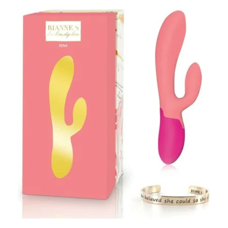 Vibrador Dupla Estimulação Rianne S Essentials Xena Rabbit Coral Cor de Rosa de Rianne S, Vibradores duplos - Ref: S4002856, ...