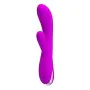 Dual Stimulationsvibrator Pretty Love Wilbur Rosa (11 cm) von Pretty Love, Vibratoren mit Klitorisstimulation - Ref: S4002961...