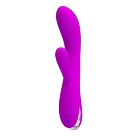 Vibratore Doppia Stimolazione Pretty Love Wilbur Rosa (11 cm) di Pretty Love, Vibratori Rabbit - Rif: S4002961, Prezzo: 34,26...