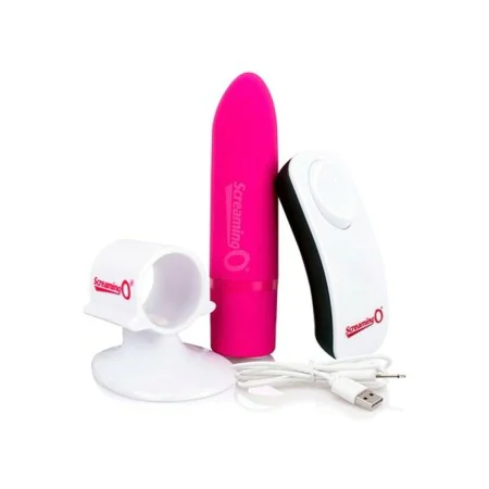 Positive Pink Vibrating Bullet with Remote Control The Screaming O by The Screaming O, Bullet and egg vibrators - Ref: S40030...