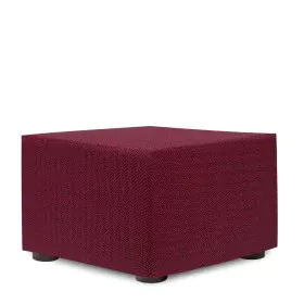 Pouffe cover Eysa JAZ Burgundy 100 x 65 x 100 cm by Eysa, Sofas & Couches - Ref: D1607642, Price: 34,53 €, Discount: %