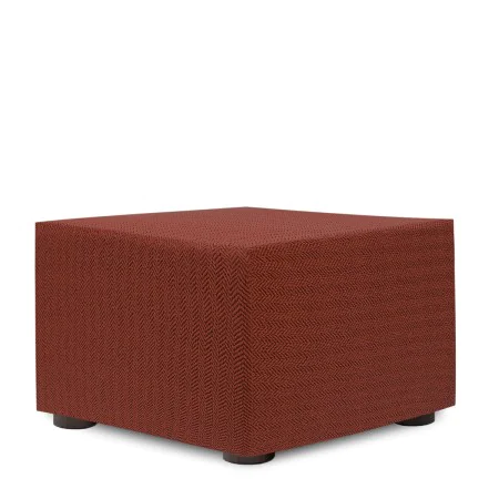 Pouffe cover Eysa JAZ Dark Red 100 x 65 x 100 cm by Eysa, Sofas & Couches - Ref: D1607643, Price: 31,68 €, Discount: %