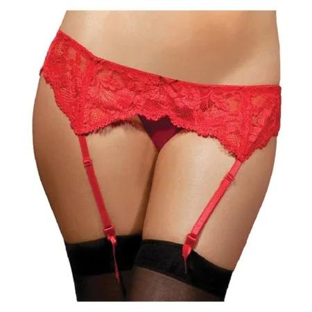 Liguero Seven Til Midnight 9555 Rojo (Talla S/M) (34-38) de Seven Til Midnight, Calcetería - Ref: S4003576, Precio: 11,12 €, ...