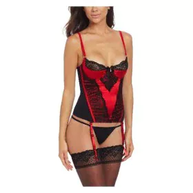 Corsé Seven Til Midnight 9637 Negro/Rojo (L - EU 42-44) de Seven Til Midnight, Corsés y bustiers - Ref: S4003605, Precio: 26,...