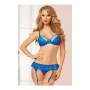 Conjunto de Lingerie Seven Til Midnight Azul (3 pcs) de Seven Til Midnight, Conjuntos de lingerie - Ref: S4003837, Preço: 23,...