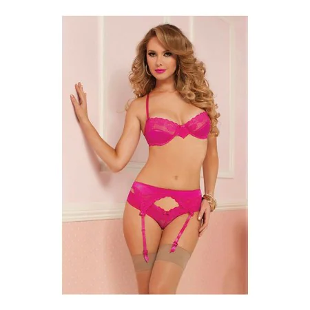 Underwear Set Seven Til Midnight Coral (3 pcs) by Seven Til Midnight, Lingerie Sets - Ref: S4003842, Price: 23,98 €, Discount: %