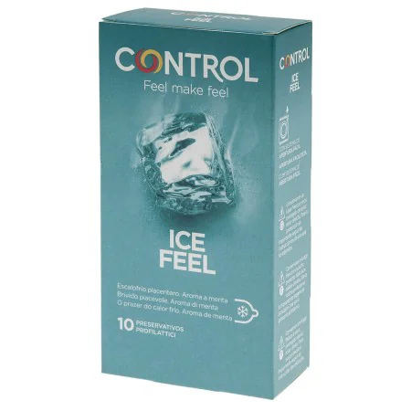 Préservatifs Control Ice Feel 10 Unités de Control, Préservatifs masculins - Réf : S4003952, Prix : 8,36 €, Remise : %