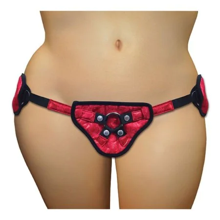 Plus Size Red Lace & Satin Corsette Sportsheets 830286 Black/Red by Sportsheets, Harnesses - Ref: S4004114, Price: 39,00 €, D...